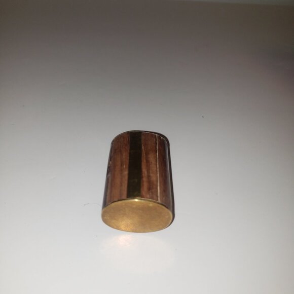 Two Vintage Wooden Box with Brass Inlay, Jewelry or Trinket Box - Picture 13 of 13